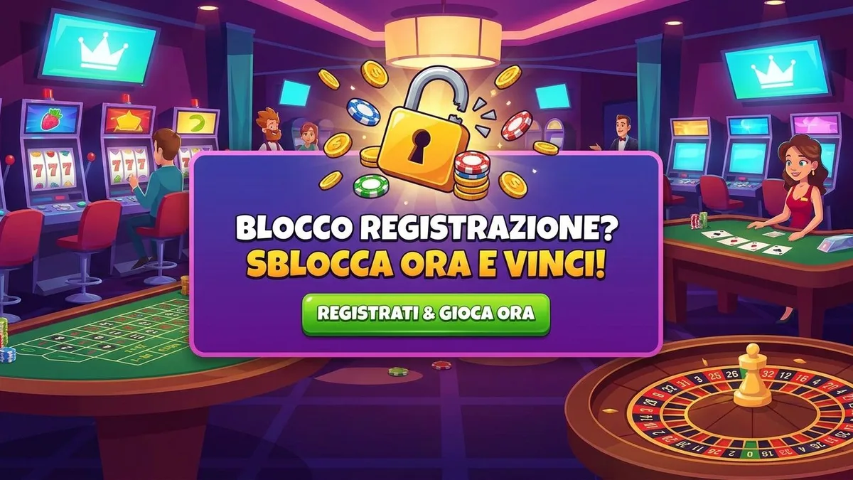 Registrazione con bonus